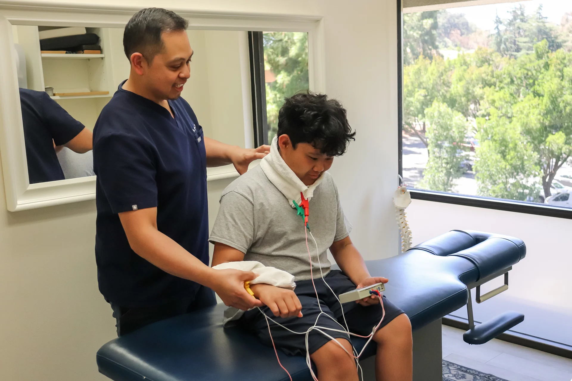 Frequency specific microcurrent therapy
